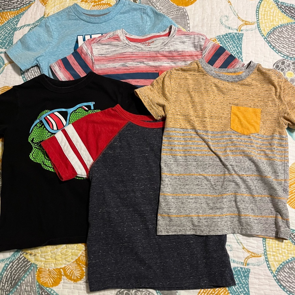 Boys t-shirts, size 5/6, various brands